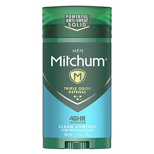 Mitchum Antiperspirant Deodorant Stick for Men, Triple Odor Defense Invisible...