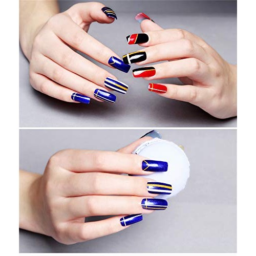 Portable UV Lamp LED Dry Nail Kit Manicure Nail Tool Set,Practical Nail Art S...