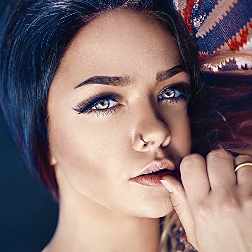 Nose Piercing Kit, MIUXIA Nose Piercing Kit with Jewelry Nose Built-in Stud N...