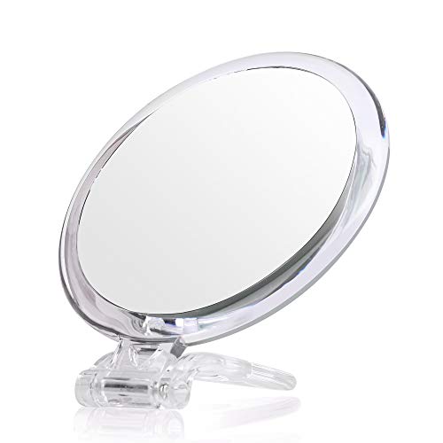 5 Inch Magnifying Mirror 20X with Blackhead Tweezer Kit, Handheld Mirror with...