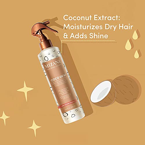 MIZANI Style Shifter Society Coco Dew Curl (P)Restyling Spray, 2-in-1 Moistur...