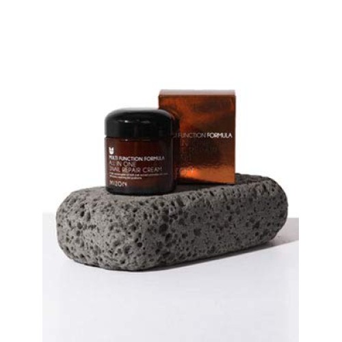 Korean Skin Care Set: Mizon's All in One Snail Repair Cream 2 Pack, Face Mois...