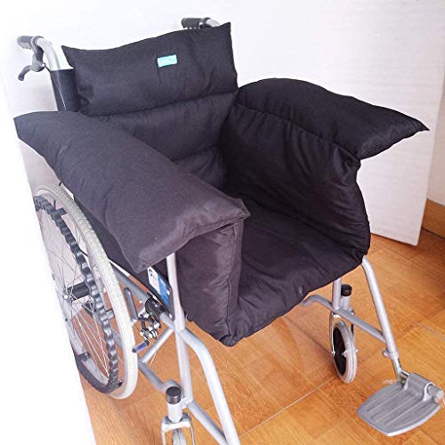 MJZYP Seat Cushion for Wheelchairs with Back Support, Mobility Scooters Cushi...