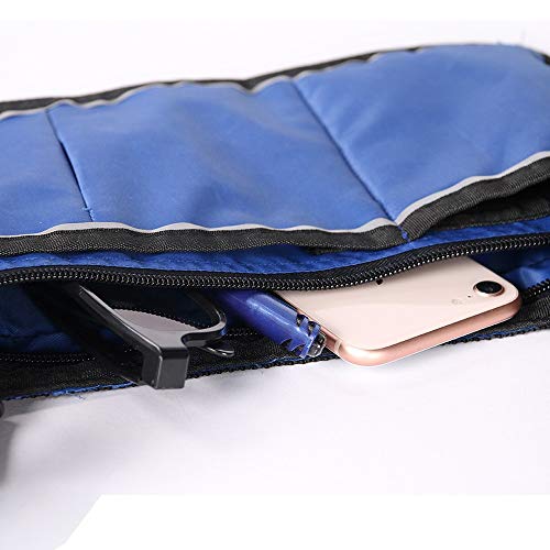 MJZYP Wheelchair Armrest Pouch Organizer Bag for Side of Chair, Wheelchair St...
