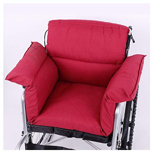 MJZYP Wheelchair Seat Cushion with Back Support for Office Chair, Car, Wheelc...