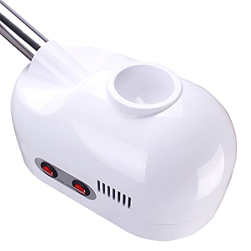 MOOKARDILANE 2 in 1 Facial Steamer with 5X Magnifying Lamp, Large Aromatherap...