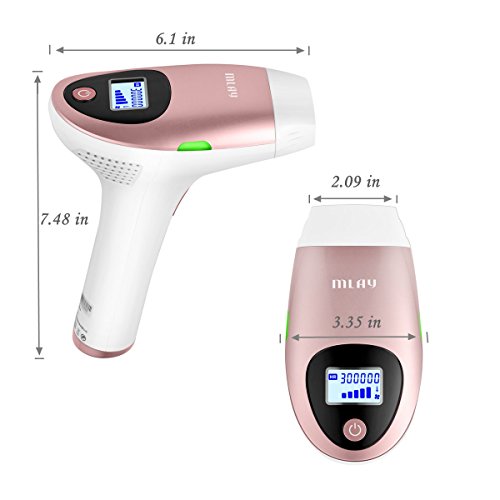 IPL Hair Removal System , MLAY T3 Face and Body Permanent Painless Hair Remov...