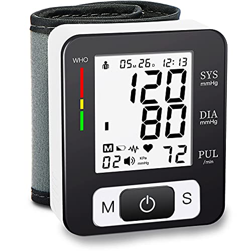 MMIZOO Digital Blood Pressure Monitors Fully Automatic Wrist Blood Pressure M...