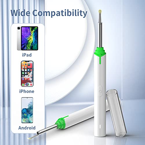 MMPANG Ear Wax Removal Camera, 1296P FHD Ear Cleaner Camera, Wireless Ear Wax...