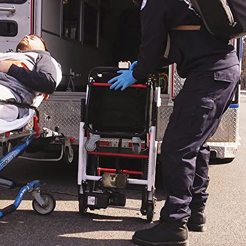 LITE Motorized Mobile Stairlift - Battery Powered & Portable Stair Wheelchair...