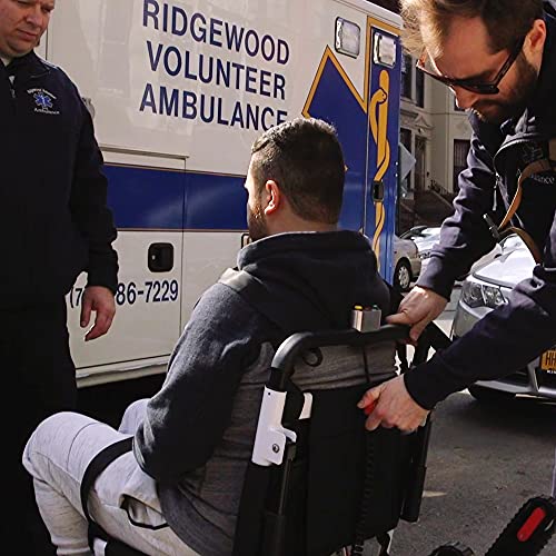 LITE Motorized Mobile Stairlift - Battery Powered & Portable Stair Wheelchair...