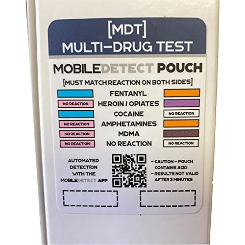 Multi-Drug Surface Residue (Pouch) Drug Test - Includes Fentanyl and Carfentanyl