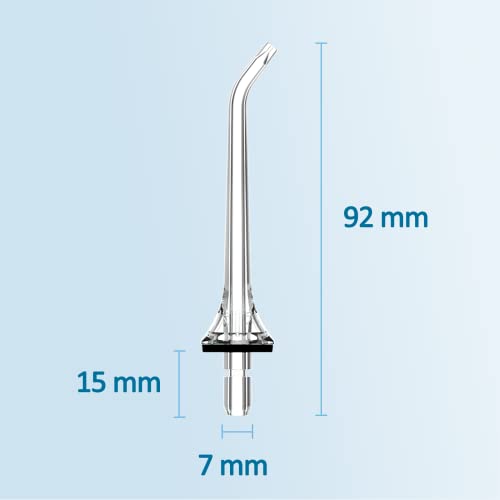 MOCEL 4 Pack Replacement Tip & Small Storage Case for Water Flossers, Irrigat...