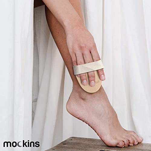 Mockins Natural Boar Body Brush Set with Detachable Cellulite Brush , Long Wo...