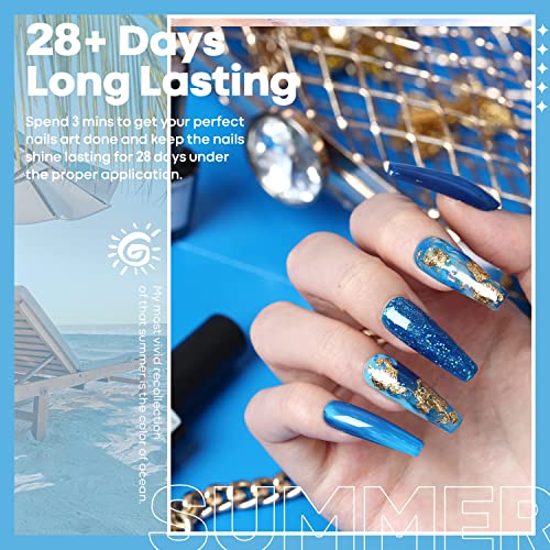 Modelones Gel Nail Polish Set, 36 Pcs Colors 7ML Spring All Seasons Holiday G...