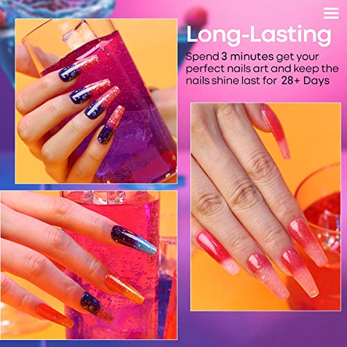 Modelones Gel Nail Polish Set 6 Colors Changing - Spring 2022 Limited Edition...