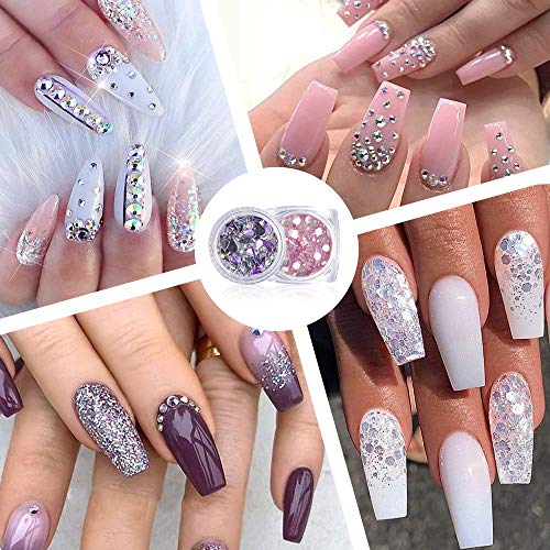 Modelones Poly Extension Gel Nail Kit, Poly Nail Gel Kit with 36W Nail Lamp S...