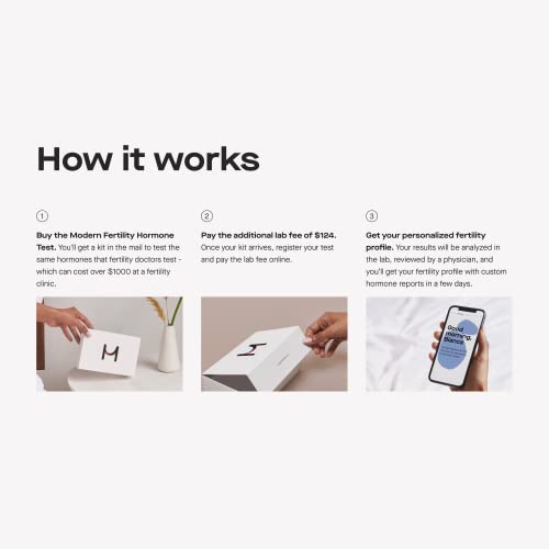 Modern Fertility Hormone Test | Convenient at-Home Kit Delivers Personalized,...