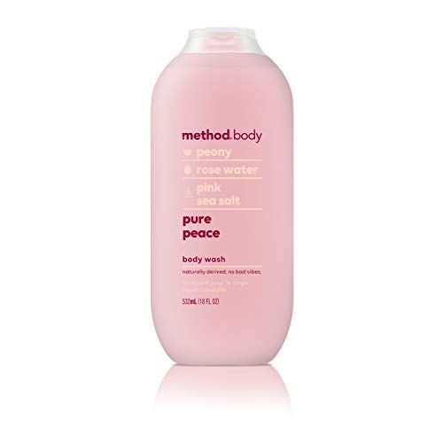 Method Body Body Wash - Deep Detox & Pure Peace - Set of 2 (Each 18 fl oz 532...