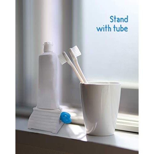 Toothpaste Squeezer, 4 Pcs Toothpaste Tube Squeezers, Multi-Purpose Toothpast...
