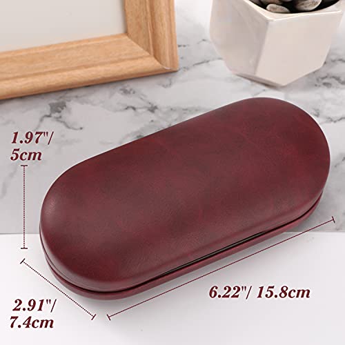 MoKo 2 in 1 Glasses Case and Contact Lens Case, Double Sided Portable Travel ...