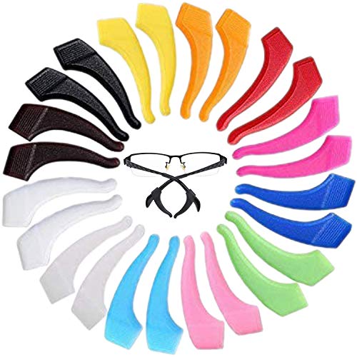 MOLDERP 12 pairs Kids and Adults Sport Eyeglass Strap Holder, Eyewear Retaine...