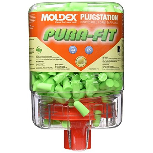 Moldex 507-6844 Plugstation Earplug Dispensers, Long Taper Foam, Uncorded, On...