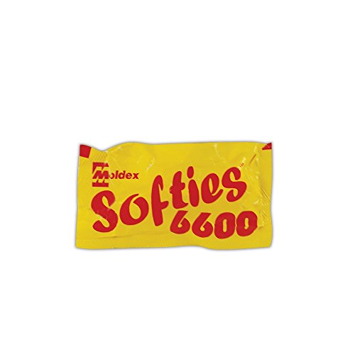 Moldex M6600 Cordless Softies Earplug, Gold (200 per Dispenser)