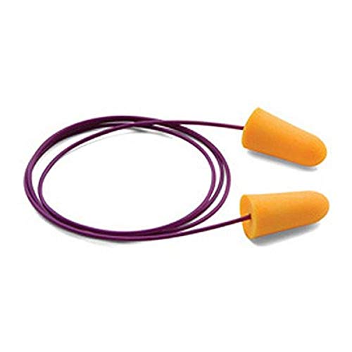 Moldex M6650 Corded Softies Earplugs, Gold (100 per Dispenser)