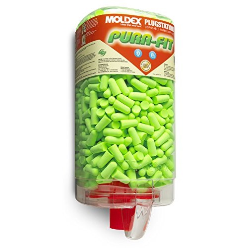 Moldex M6845 Pura-Fit Earplugs, Long Length (500 per Dispenser)