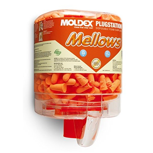 Moldex M6846 Mellows Plugstation, Foam, NRR 30 (250 per Dispenser)