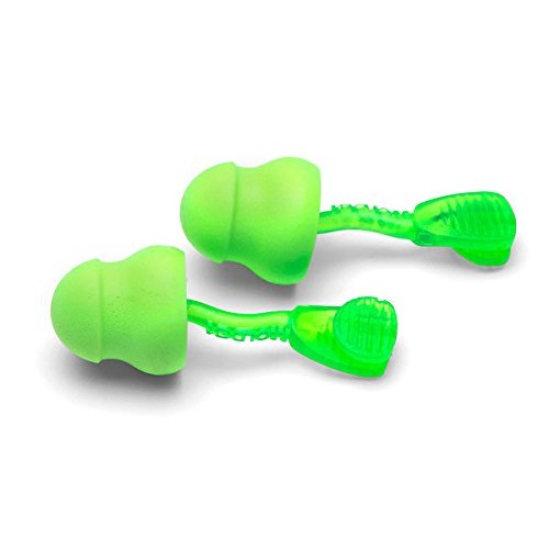 Moldex M6940 Twist in Earplugs, Foam, NRR 30, Green (100 per Dispenser)