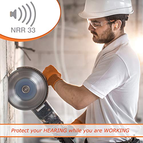 Moldex Soft Foam Ear Plugs 50 Pairs Softies® Earplugs -33dB Highest NRR Made ...