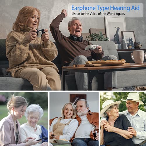 Mole Bean Hearing Amplifier, Hearing Aids for Seniors, Digital Sound Amplifie...
