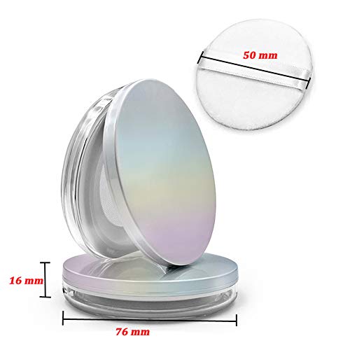 1 Piece 3 g/ 0.11 Oz Empty Refillable Makeup Powder Container Air Cushion Puf...