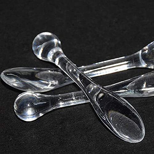 10 Pcs Transparent Acrylic Makeup Sticks Mud Mixing Tool Mask Spatula DIY Fac...