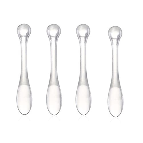 10 Pcs Transparent Acrylic Makeup Sticks Mud Mixing Tool Mask Spatula DIY Fac...