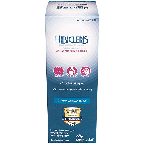 Hibiclens – Antimicrobial and Antiseptic Soap and Skin Cleanser – 8oz – for H...