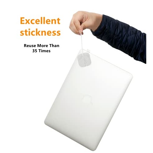 24PCS TENS Unit Replacement Pads 2X2, Reusable Tens Electrode Pads, Replaceme...