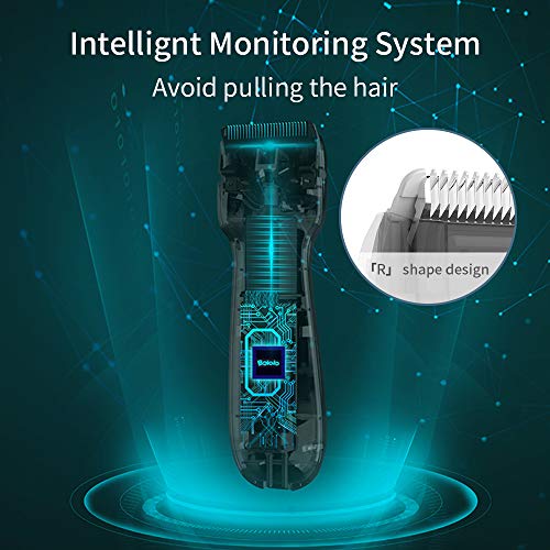 Bololo Baby Hair Clippers - Quiet Kids Hair Trimmer, Cordless & Waterproof Ch...