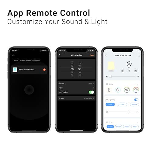 Baby Sound Machine, Momcozy White Noise Machine for Baby Sleeping with Night ...