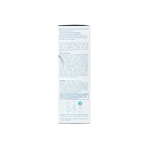 Feminine Ultra Cleansing Douche, pH balancing with Boric Acid and Apple Cider...