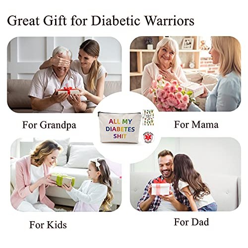 Diabetic Supplies Travel Bag Gifts Sets, All My Diabetes S-hit Funny Diabetes...