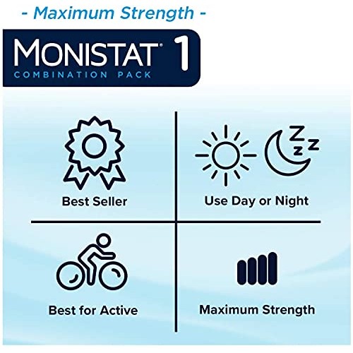 Monistat 1-Day Yeast Infection Treatment, Prefilled
