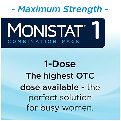 Monistat 1-Day Yeast Infection Treatment, Prefilled with Monistat Maintain Fe...