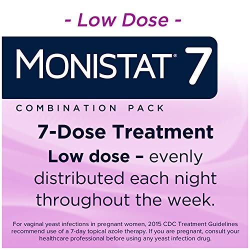 Monistat 7-Day Yeast Infection Treatment | Cream + External Itch Relief Cream