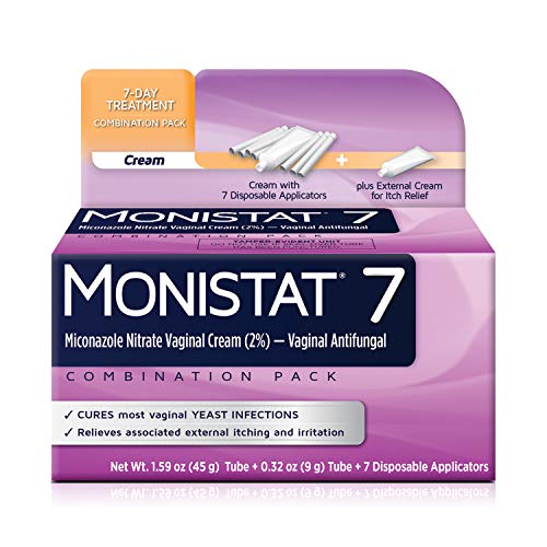 Monistat 7-Day Yeast Infection Treatment | Cream + External Itch Relief Cream