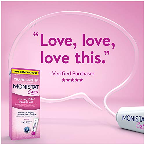 Monistat Care Chafing Relief Powder Gel, Anti Protection, 1.5 Ounce (447200A2)
