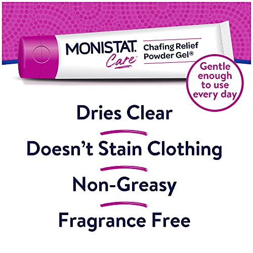 Monistat Care Chafing Relief Powder Gel, Anti Protection, 1.5 Ounce (447200A2)