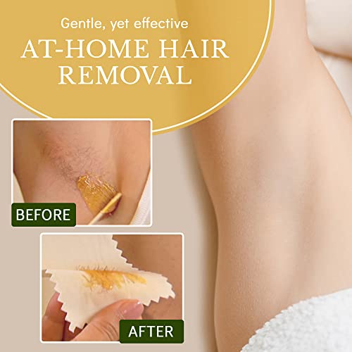 MOOM - Organic Hair Remover Kit, All-Natural Glaze for whole Body, Underarm a...
